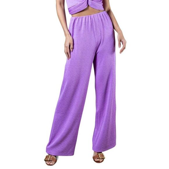 MINKPINK Unity Ring Textured Tank and Pant Set MG2401010 Large L NEW NWT - Picture 3 of 7